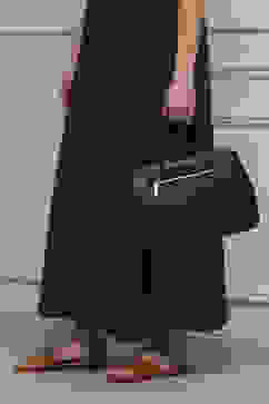 Black PU Satchel image number 7