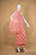 Pastel Cotton Printed Unstitched Suit Set image number 4