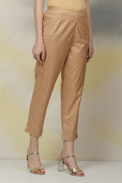 Gold LIVA Slim Pants image number 3