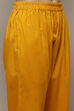 Green Cotton Unstitched Suit set image number 3