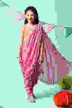 Violet Cotton Straight 3 Piece Set image number 7