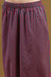 Teal Cotton Printed Straight Suit Set image number 2