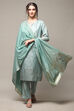 Pink Cotton Straight Kurta Regular Pant Suit Set image number 0