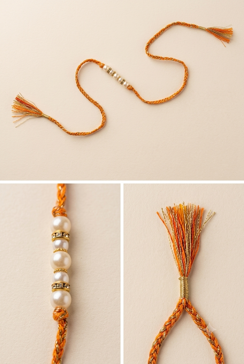 Yellow Rakhi image number 0
