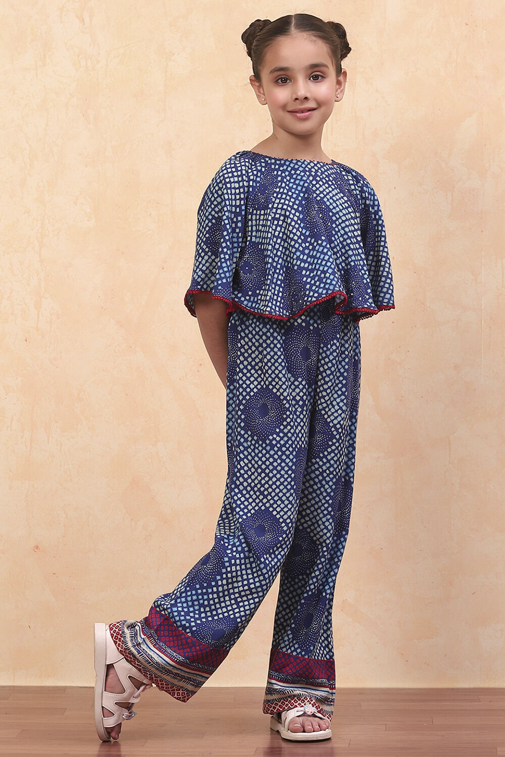 Blue Rayon Straight Dress image number 5