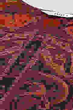 Dull Red LIVA Straight Printed Kurta image number 1