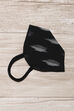 Black Cotton Yarndyed Face Mask image number 2