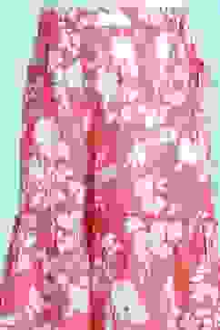 Coral Cotton Printed Straight Suit Set image number 2