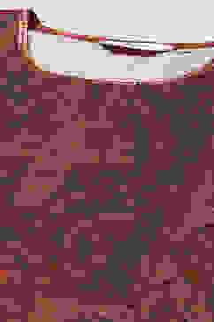 Red Poly Cotton Straight Printed Kurti image number 1