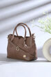 Mocha PU Handbag image number 0