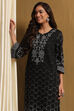 Maroon Jacquard Straight Set image number 1