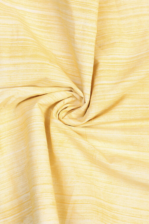 Orange Cotton Unstitched Suit Set image number 1