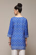 Deep Fuchsia LIVA Straight Printed Kurti image number 4