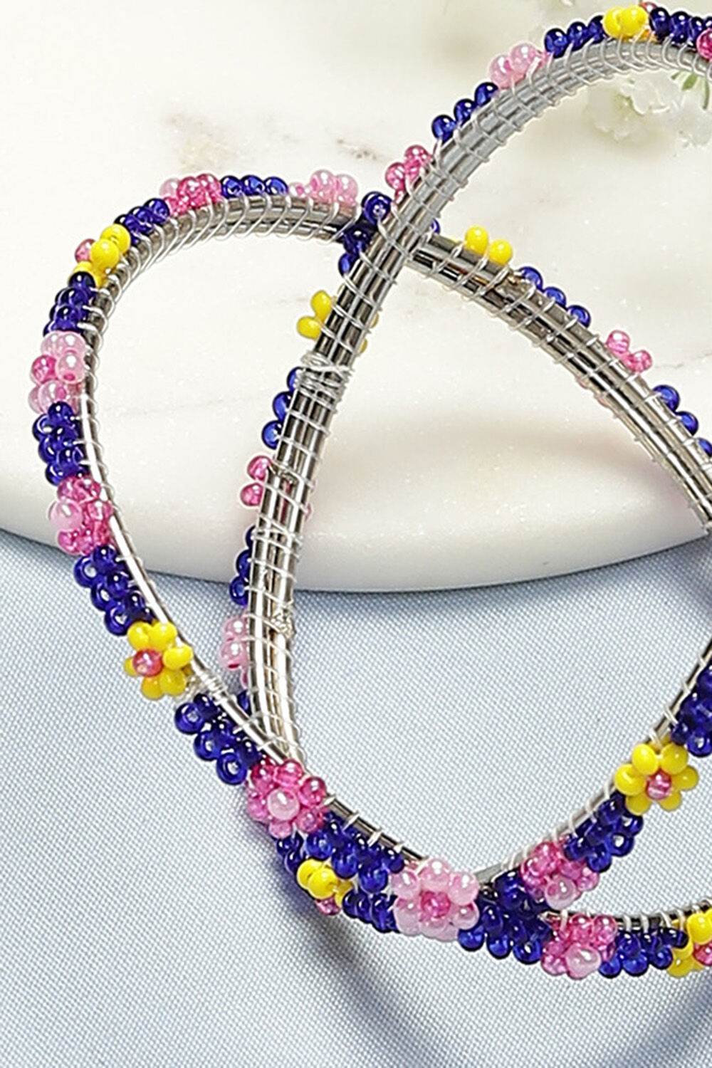 Blue & Pink Kids  Bangles image number 1