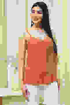 Blue Printed Straight Short Kurta image number 6