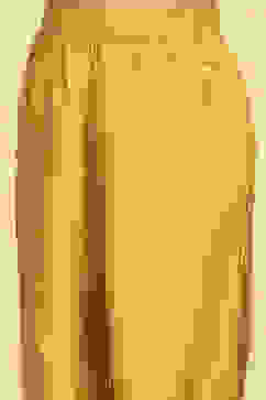 Green Polyester Blend Solid Gathered Suit Set image number 2