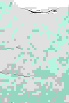 Turquoise Rayon Straight Printed Kurta image number 1