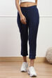 Towny Port Cotton Blend Solid Pants image number 4