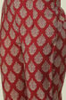 Red Poly Viscose Printed Kurta Set image number 2
