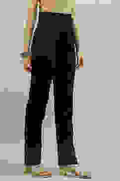 Black Acrylic Pants image number 3