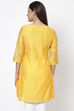 Blue Art Silk Short Yarndyed Kurti image number 6
