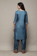 Fuchsia Viscose Straight Kurta Salwar Suit Set image number 5