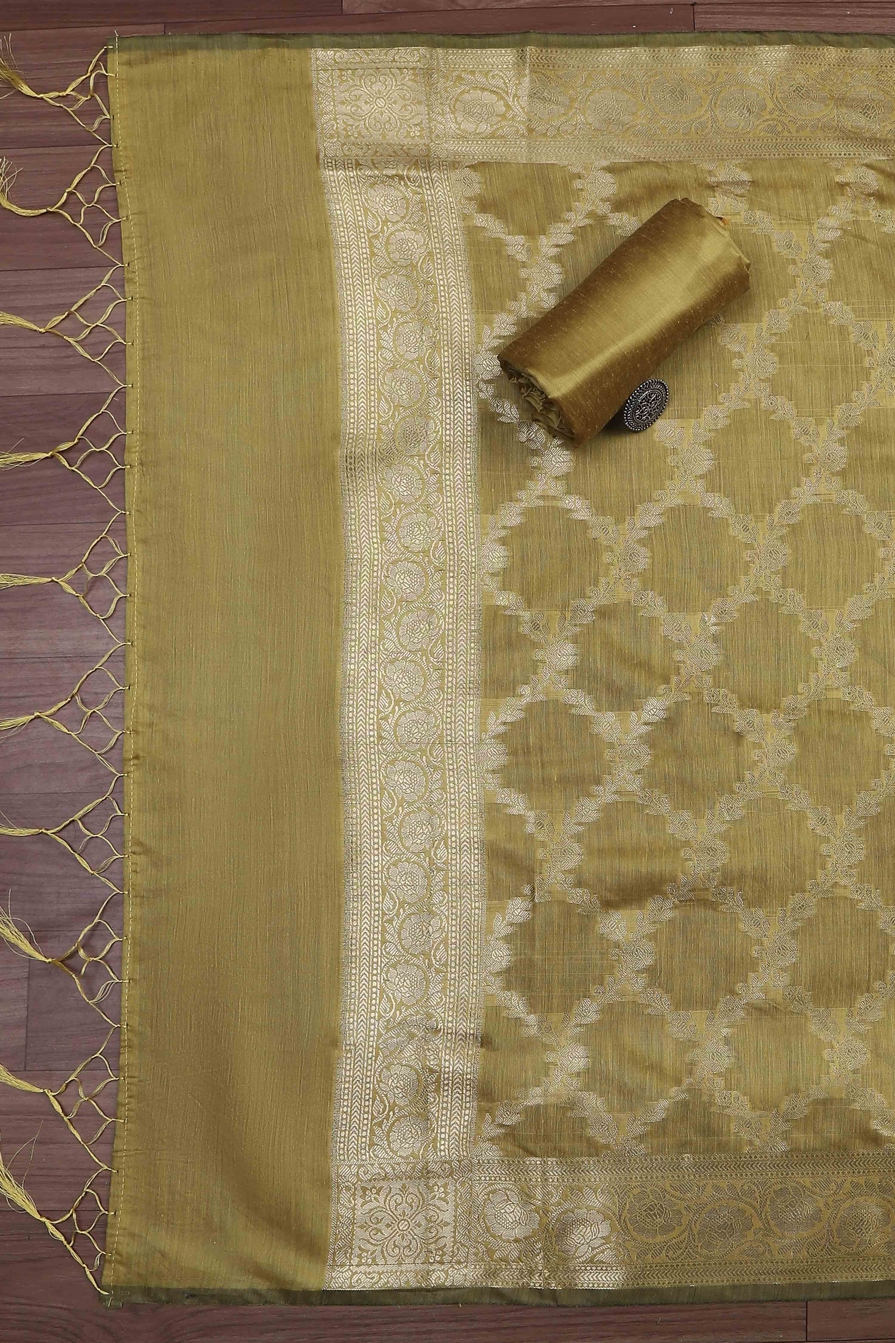 Turquoise Cotton Printed Embroidered Unstitched Suit Set image number 3