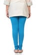 Teal Cotton Dyed Churidar image number 4