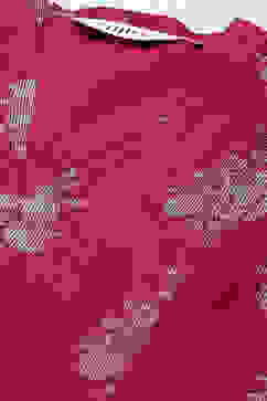 Magenta Cotton Blend A-Line Printed Kurta Palazzo Suit Set image number 1