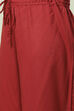 Charcoal LIVA A-Line Kurta Palazzo Suit Set image number 2