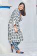 Batik Blue LIVA Printed 2 Piece Set