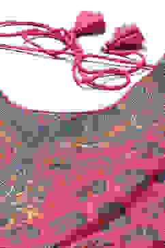 Crimson Red Cotton Anarkali Kurta Churidar Suit Set image number 1