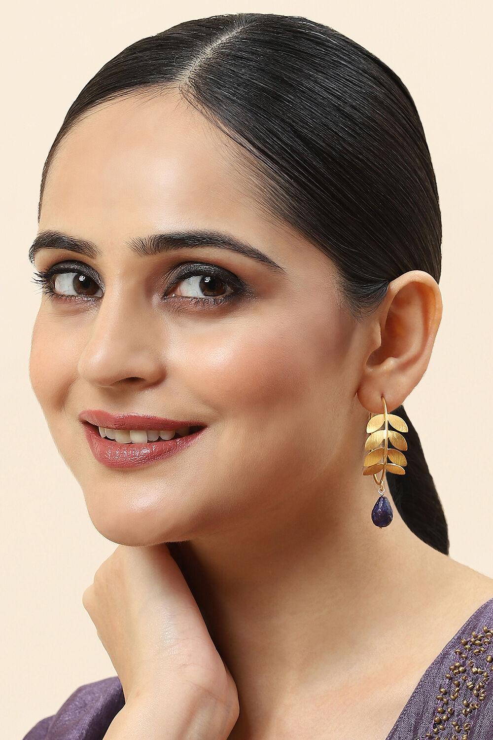 Blue 925 Sterling Silver Earrings image number 3