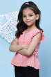 Pink Cotton A-Line Top image number 2