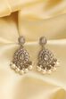 White Alloy Drop & Danglers image number 0