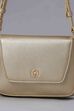 Gold PU Cross Body Bag image number 6