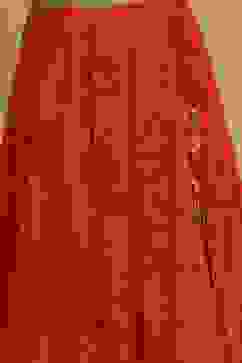 Red Chanderi Digital Printed Lehenga Set image number 5