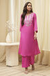 Pink Modal Blend Layered Suit Set image number 6