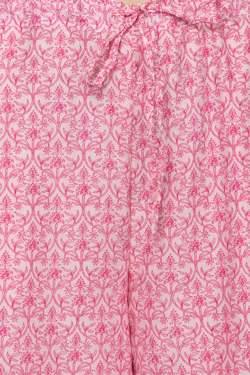 Pink Cotton Palazzo image number 1