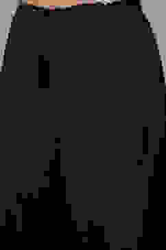 Black LIVA Straight Printed 2 Piece Set image number 6