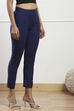 Off White Slub Pants image number 3
