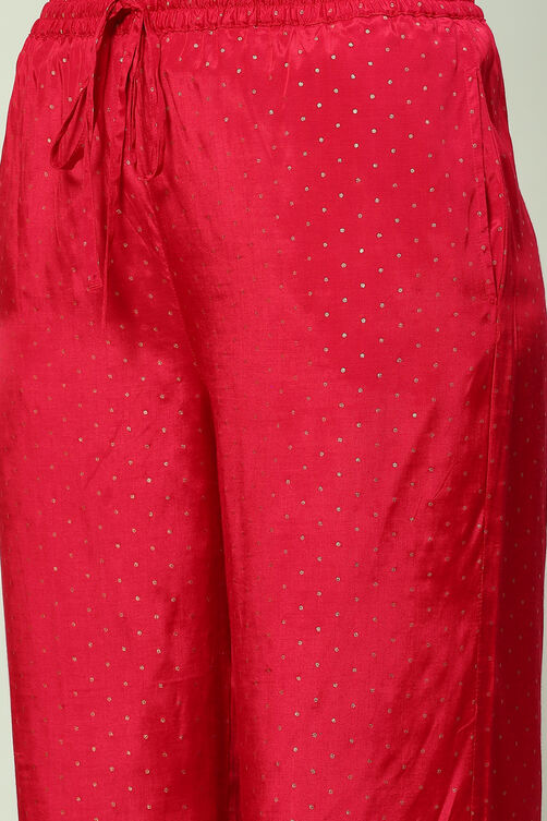 Off White Viscose Palazzo image number 1
