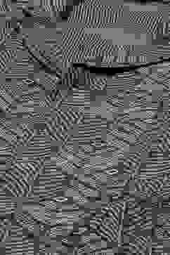 Marble Carbon Viscose Printed Jacket image number 2