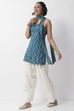 Black Cotton Solid Salwar image number 0