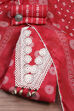 Indigo Cotton Unstitched Suit Set image number 0
