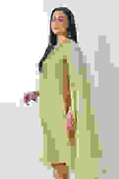 Off White Art Silk Dupatta image number 1