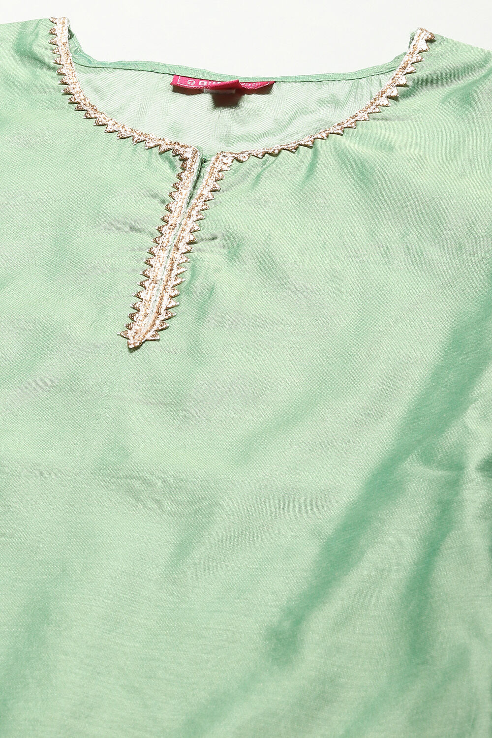 Yellow Art Silk Straight Kurta Set image number 1