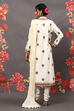 Rohit Bal Black Cotton Blend Straight Kurta Suit Set image number 4