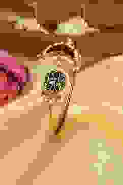 Red Brass Bracelet image number 0