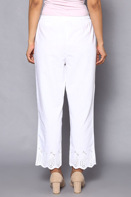 Natural Cotton Ankle Length Pants image number 5